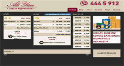 Desktop Screenshot of aliyucetoptan.com